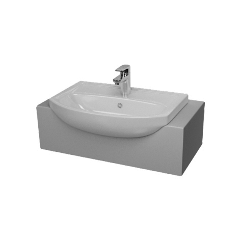 Atlas Basin 50cm Semi Recessed