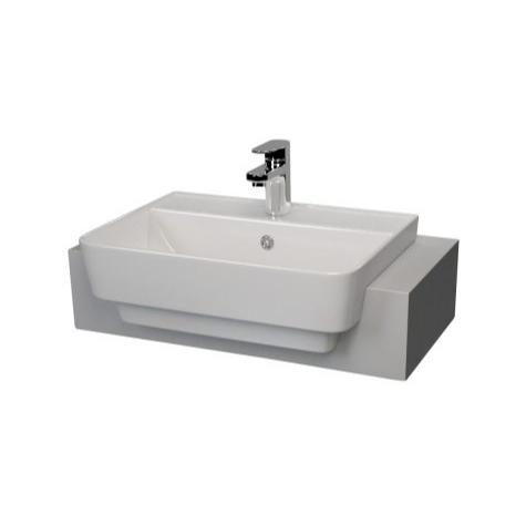 Zara Square Basin Semi Recessed 50cm